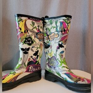 The Sak Multicolor Nature Rain Boots